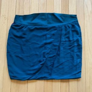 Skunk Funk teal mini skirt